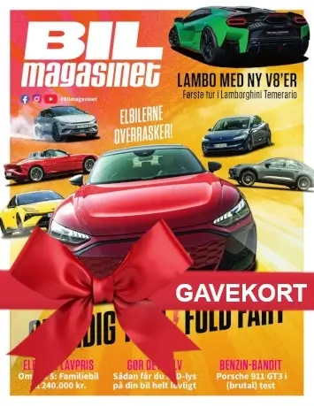 Bil Magasinet gavekort gaveabonnement