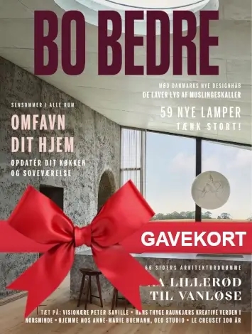 BO BEDRE gavekort gaveabonnement