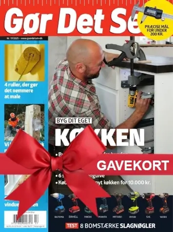 Gør Det Selv  gavekort gaveabonnement