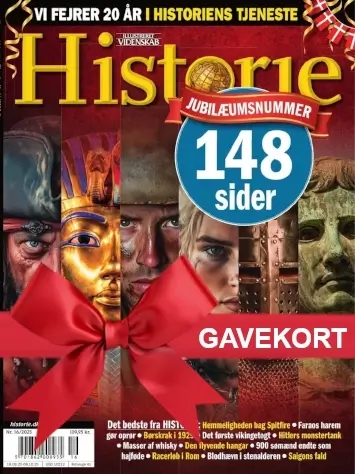 HISTORIE gavekort gaveabonnement