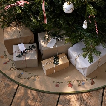 Hjemmet + Kähler juletræstæppe