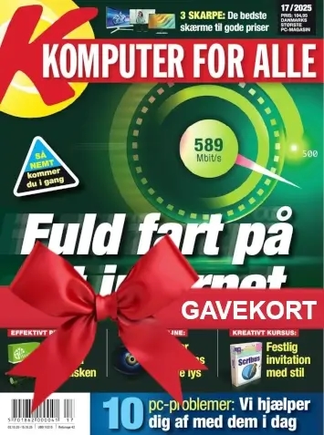 Komputer for alle gavekort gaveabonnement