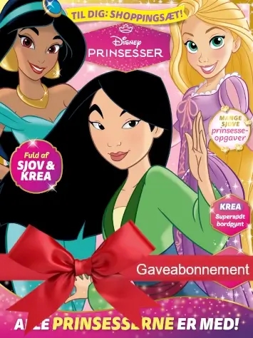 Disney Prinsesser gaveabonnement
