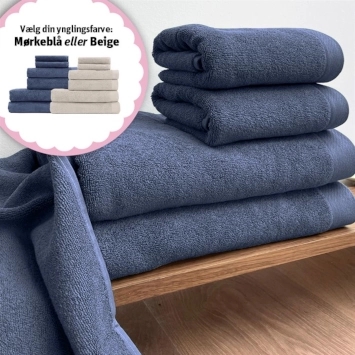 Hjemmet + Sekan badehåndklæder