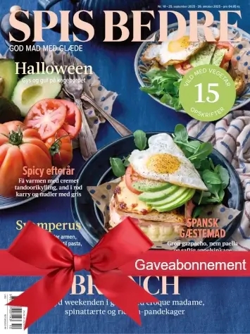 SPIS BEDRE julegave gavekort