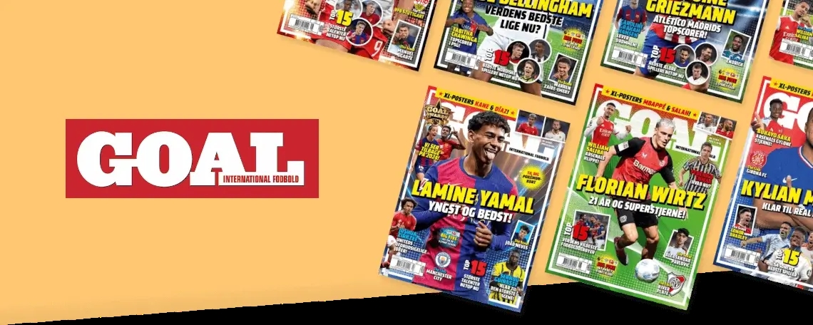 GOAL fodboldmagasin abonnement
