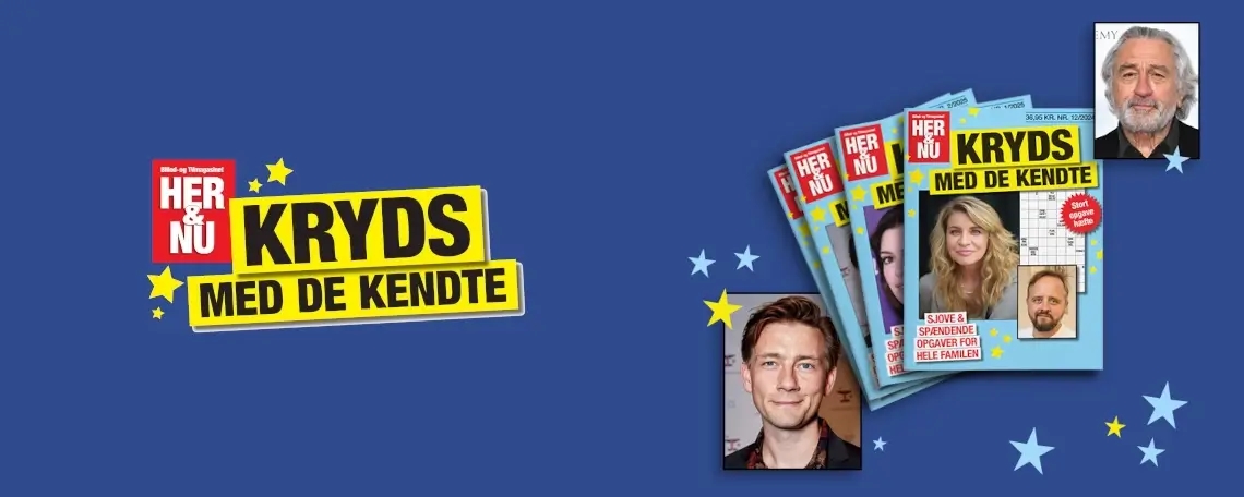 HER&NU Kryds med de kendte