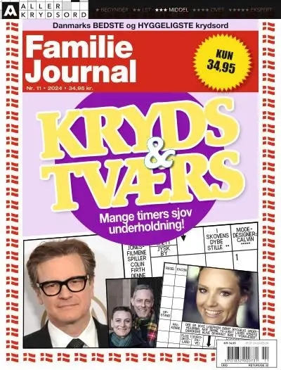 Familie Journal Kryds & Tværs abonnement