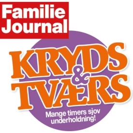 Familie Journal Kryds og Tværs ugeblad