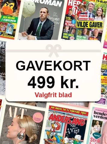 Valgfrit blad gavekort