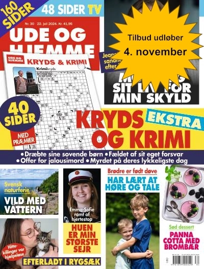 Ude og Hjemme ugeblad abonnement