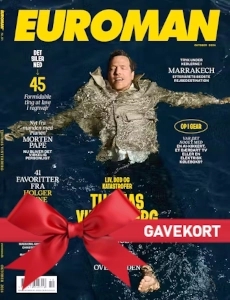 EUROMAN gavekort gaveabonnement